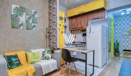 Res. Living Smart  | 1 Dorm | 33m² priv | Centro - CURITIBA/PR