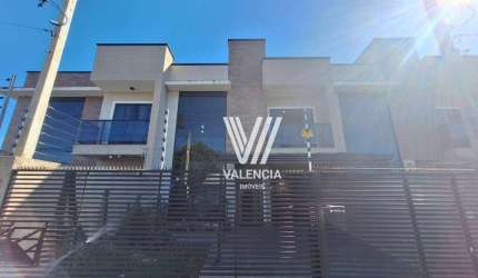 Sobrado em Condominio  | 3 Dorms | 112m² priv | 2 Vagas | Cajuru - Curitiba/PR