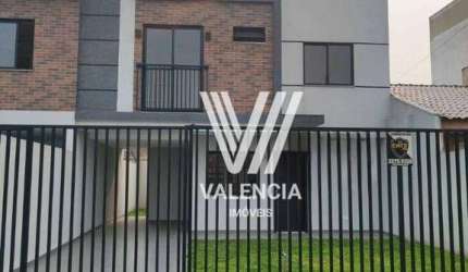 Sobrado de Rua | 3 Dorms | 131m² | 3 vagas | Parque das Fontes - SJP/PR