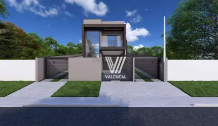 Sobrado em Condominio | 3 Dorms | 110m² | 2 vagas | Xaxim - Curitiba/PR