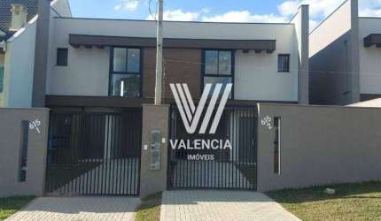 Sobrado de Rua | 3 Dorms | 112m² | 2 vagas | Atuba - Curitiba/PR