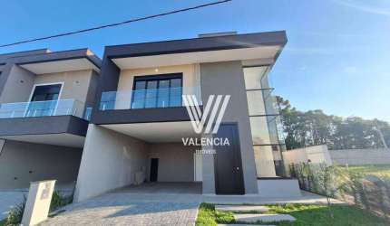 Sobrado em Condominio | 3 Suites | 6 Vagas | 260m² | Aviação - Curitiba/PR