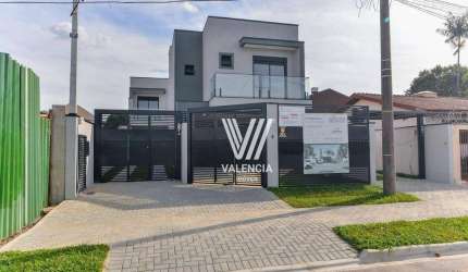 Sobrado de Rua | 3 Dorms | 2 Vagas | 95m² | Uberaba - Curitiba/PR
