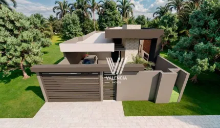 Casa de Rua | 3 Dorms | 3 Vagas | 155m² | Jd. Cruzeiro - SJP/PR