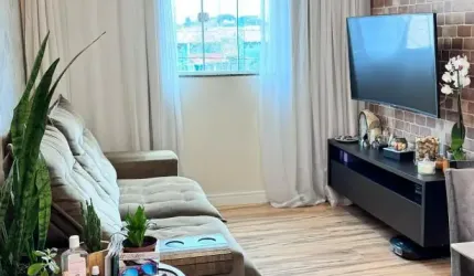Apartamento | 2 Dorm | 1 Vaga | Semi -Mobiliado | 55 m² priv | Cajuru - Curitiba/PR