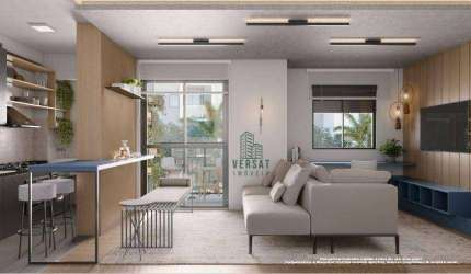 Apartamento à venda, 54 m² por R$ 517.360,49 - Hauer - Curitiba/PR