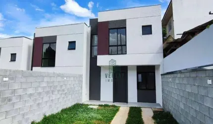 Sobrado com 3 dormitórios à venda, 73 m² por R$ 479.000,00 - Abranches - Curitiba/PR