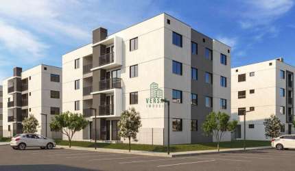 Apartamento à venda, 54 m² por R$ 404.399,33 - Capão Raso - Curitiba/PR