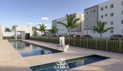 Apartamentos à Venda em Estrada da Maioba - Cond. Dunas do Horizonte - 2 quartos