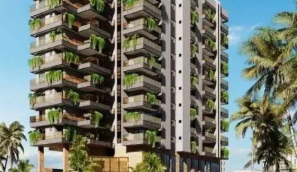 Apartamentos à Venda em Ponta D'areia, Ed. Monte Meru - 3 Suítes - 141m²