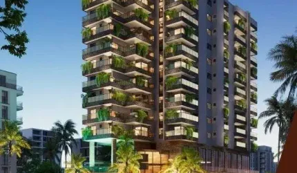 Apartamentos à Venda em Ponta D'areia, Ed. Monte Meru - 3 Suítes - 135m²