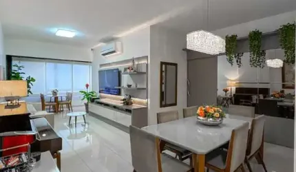Apartamento à Venda em Ponta D'areia - 3 Suítes - 138m² - Nascente - Projetados