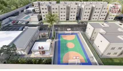 Apartamento à Venda em Santa Rosa, Condomínio Vila do Conde - 2 Quartos