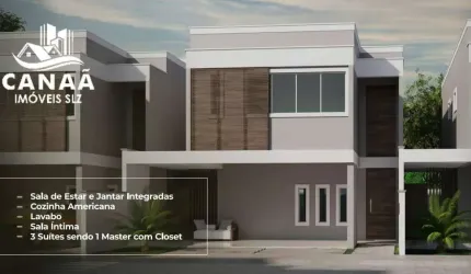 Casa Duplex em condomínio à Venda no Alto do Calhau - Prime Cohama - 3 Suítes