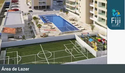 Apartamentos à Vendas em Cohama - Cond. Fiji Residence - 2 quartos - 62m²