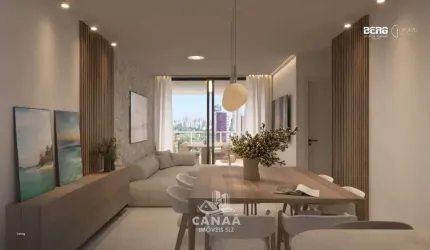 Apartamento em Ponta D'Areia - Mount Solaro - 3 suítes - Vista mar - Ventillado