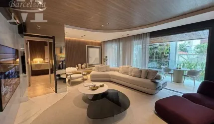 EDIFÍCIO LANDHAUS NO ECOVILLE, APARTAMENTO ALTO PADRÃO COM 193m², 4 VAGAS. ENTREGA EM SETEMBRO 2025.