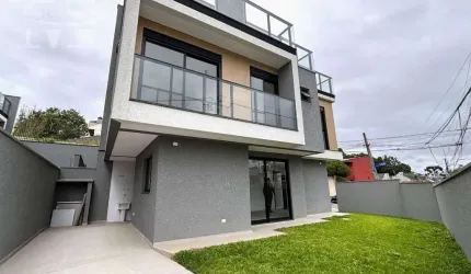 SOBRADO TRIPLEX, EXCELENTE LOCALIZAÇÃO CHURRASQUEIRA – SACADA E ROOFTOP - PILARZINHO - 3 QUARTOS, UMA 1 SUÍTE – PRÓXIMO AOS PARQUES TINGUI E TANGUÁ.
