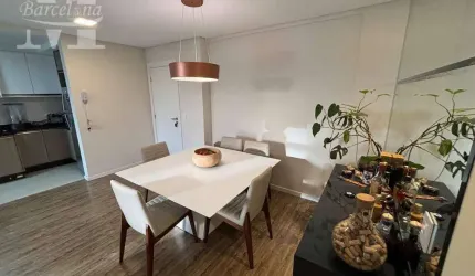 APARTAMENTO SEMI NOVO PRÓXIMO SHOPPING MUELLER E CENTRO CÍVICO, COM AMPLA SACADA PISCINA E CHURRASQUEIRA. 2 VAGAS