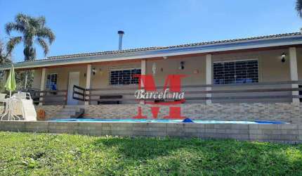 Tijucas Do Sul Campo Alto Chácara Com Casa 04 Quartos Piscina.