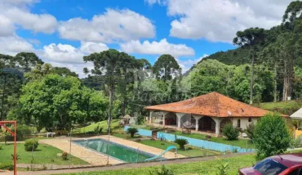 CAMPO LARGO ESTRADA ITAMBÉ RARA CHÁCARA COM 2,5 ALQUEIRES 4 CASAS PISCINA TANQUE DE PEIXES