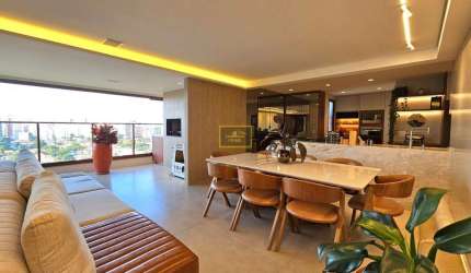 Apartamento Com 03 Suítes Mobiliado Para Venda No Brooklin
