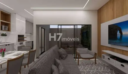 Casa Geminada com 1 suíte + 2 quartos, Bairro Glória