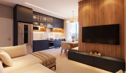 Apartamento com opção de 1 suíte + 1 quarto ou 2 quartos, Santo Antonio - Balneário Piçarras