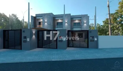 Casa Geminada com 1 suíte + 2 quartos, Bom Retiro - Joinville