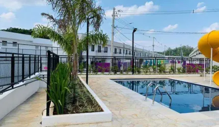Novíssima Casa 2 Dormitorios - Condomínio Sidona Parque 1 - Jardim Petrópolis- Cotia