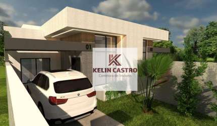 Casa com 3 dormitórios à venda, 100 m² por R$ 599.000,00 - Costeira - São José dos Pinhais/PR