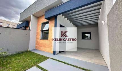 Casa com 3 dormitórios à venda, 85 m² por R$ 680.000 - Cidade Jardim - São José dos Pinhais/PR
