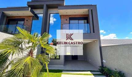 Sobrado com 3 dormitórios à venda, 148 m² por R$ 990.000,00 - Jardim Monte Libano - São José dos Pinhais/PR
