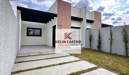 Casa com 3 dormitórios à venda, 81 m² por R$ 549.000,00 - Ouro Fino - São José dos Pinhais/PR