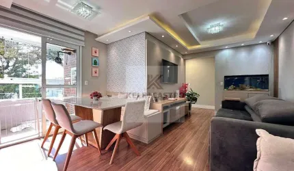 Apartamento com 3 dormitórios à venda, 74 m² por R$ 589.000,00 - Pedro Moro - São José dos Pinhais/PR