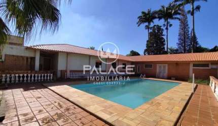Chácara / sítio com 5 quartos para alugar no Glebas Natalinas, Piracicaba , 792 m2 por R$ 10.000