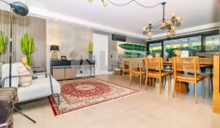 Apartamento Garden 3 dormitórios 3 suítes e 2 vagas de garagem à venda no bairro Chácara das Pedras em Porto Alegre próximo do Shopping Iguatemi