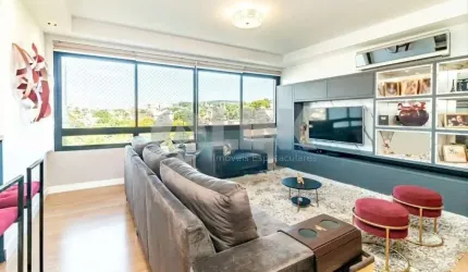 Apartamento mobiliado com 3 quartos à venda no bairro Chácara das Pedras em Porto Alegre