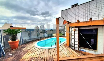 Cobertura 3 dormitórios com 3 vagas de garagem à venda no bairro Jardim Planalto em Porto Alegre próximo ao Shopping Strip Center Lindóia