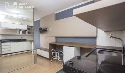 Apartamento 24m² Mobiliado com 01 quarto no Centro Cívico - Curitiba/PR.