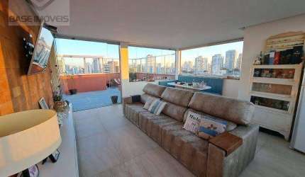 Cobertura com 3 dormitórios à venda, 161 m² por R$ 1.190.000,00 - Ipiranga - São Paulo/SP