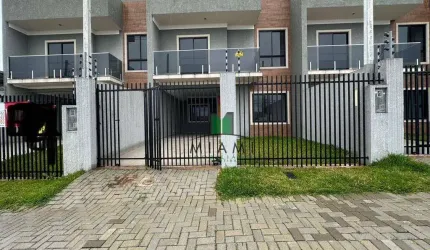 Sobrado com 3 dormitórios à venda, 166 m² por R$ 740.000 - Uberaba - Curitiba/PR
