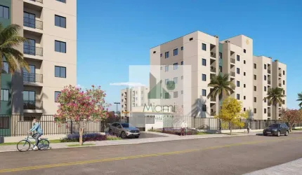 Apartamento com 2 dormitórios à venda, 47 m² por R$ 365.154 - Cidade Industrial - Curitiba/PR