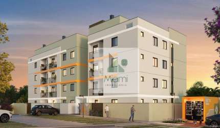 Apartamento com 2 dormitórios à venda, 52 m² por R$ 446.234 - Hauer - Curitiba/PR