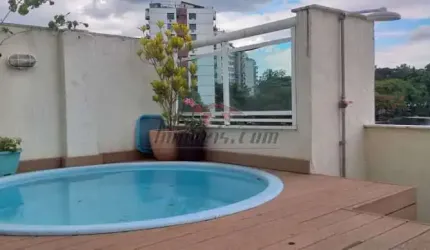 Cobertura com 3 quartos à venda na Rua Imuta, 140, Pechincha, Rio de Janeiro, 108 m2 por R$ 440.000
