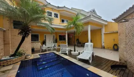 Casa em condomínio fechado com 3 quartos à venda na Estrada Capenha, 907, Pechincha, Rio de Janeiro, 340 m2 por R$ 1.310.000