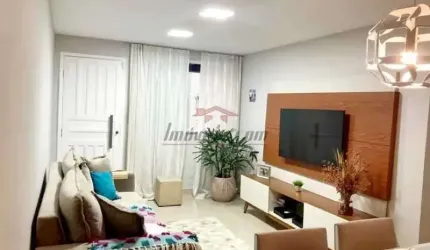Casa em condomínio fechado com 2 quartos à venda na Rua Retiro dos Artistas, 1059, Pechincha, Rio de Janeiro, 120 m2 por R$ 450.000
