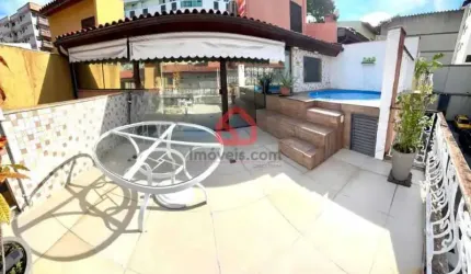 Casa em condomínio fechado com 3 quartos à venda na Rua Antônio Cordeiro, 489, Freguesia (Jacarepaguá), Rio de Janeiro, 196 m2 por R$ 840.000