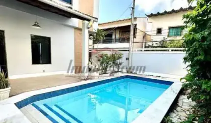 Casa em condomínio fechado com 3 quartos à venda na Avenida Geremário Dantas, 661, Pechincha, Rio de Janeiro, 450 m2 por R$ 1.250.000
