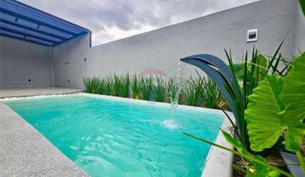 Casa no Quintas das Marinas - ponta negra, com 3 suítes e piscina